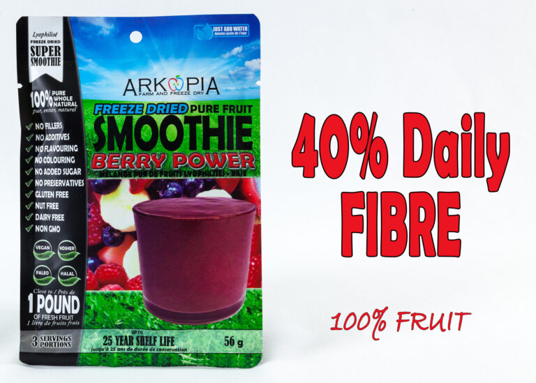 Berry 40 percent fibre 100 percent fruit